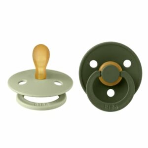 BIBS® Schnuller Colour Symmetrischer Sauger Sage & Hunter Green 0-6 Monate 2 Stk.