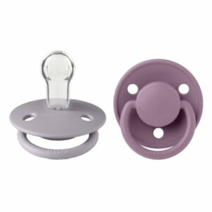 BIBS® Schnuller De Lux Fossil Grey & Mauve 0-36 Monate