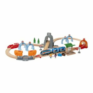 BRIO® WORLD Smart Tech Sound Action Tunnel Reisezug Set