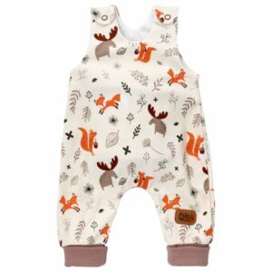 Baby Sweets Strampler Lieblingsstücke Tierwelten braun creme