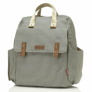 Babymel Wickelrucksack ECO Robyn Navy Stripe