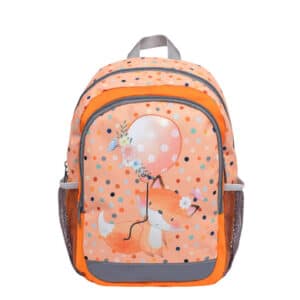 Belmil Kindergartenrucksack Kiddy Plus Kindergartenrucksack für 3-6 Jährige Kinder mit Brustgurt Cute Foxy