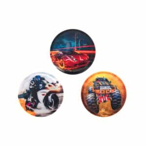 Belmil Patch Belmil Patches mit Klettverschluss Set 3-teilig Speed Red Car