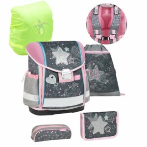 Belmil Schulranzen Classy Schulranzen Set 5-teilig mit Brustgurt Shine like a Star