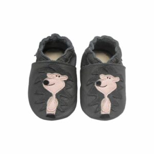 Bemesu Baby Krabbelschuhe Löwe Grau Löwe Grau