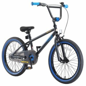 Bikestar Kinderrad 20 Zoll BMX schwarz
