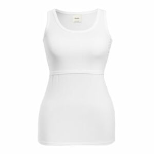 Boob Nursing Tank top weiß