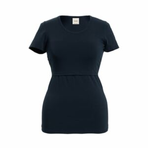 Boob Short sleeve Nursing Top Midnight Blue