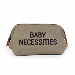 CHILDHOME Baby Necessities Kulturbeutel canvas khaki