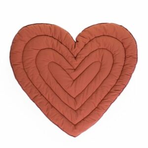 CHILDHOME Spielmatte Herz terracotta 120 cm