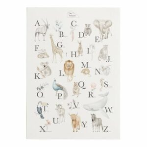 Cam Cam® COPENHAGEN Alphabet Poster Tiere & Pflanzen