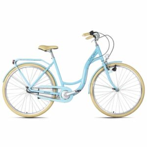 DaCapo Cityrad 3-Gänge Damenfahrrad Milano 28 Zoll blau