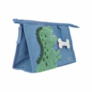 Depesche Waschtasche Dino Mini Dino World 15 x 22 cm blau