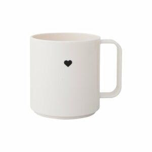 Design Letters Trinkbecher Mini Love mit Henkel in pastell beige