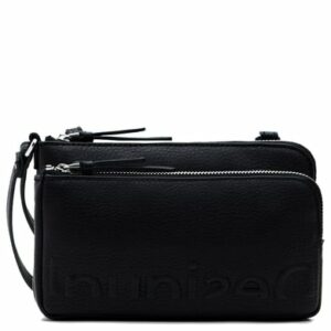 Desigual Mone Half Logo 22 Linda Mini - Umhängetasche 19 cm black