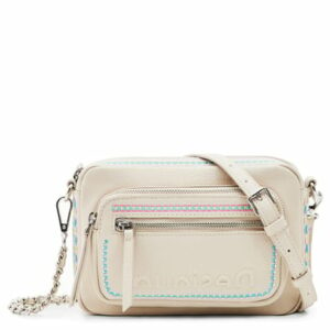 Desigual Raven Cambridge Mini - Umhängetasche 21.5 cm raw white