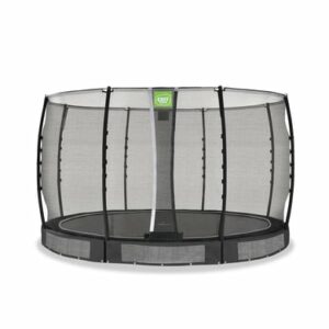 EXIT Allure Classic Bodentrampolin ø 366 cm mit Sicherheitsnetz