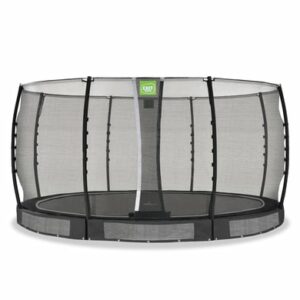 EXIT Allure Classic Bodentrampolin ø 427cm - schwarz