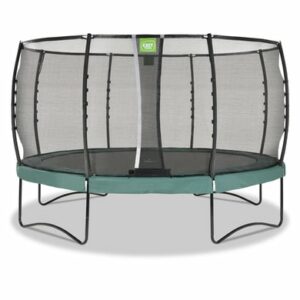 EXIT Allure Premium Trampolin ø427cm - grün