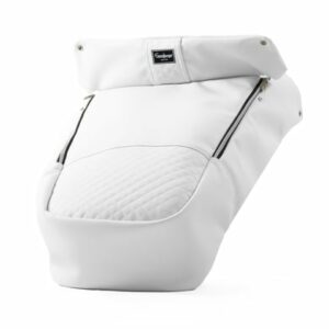 Emmaljunga Winddecke Ergo De Luxe Polar White Leather