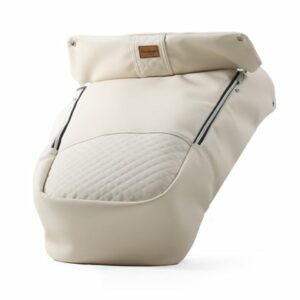 Emmaljunga Winddecke Ergo De Luxe Sand Beige Leather