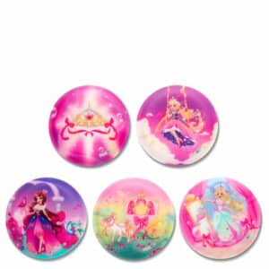 Ergobag Zubehör Klettie - Set 5 tlg. matt Magische Prinzessin