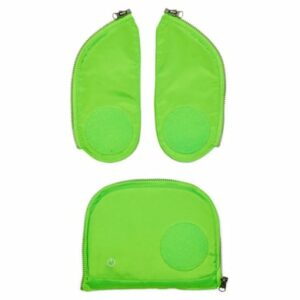 Ergobag Zubehör Pack/Cubo/Cubo Light- Seitentaschen Zip-Set 3tlg. grün