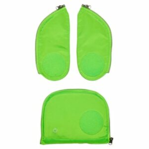 Ergobag Zubehör Pack/Cubo/Cubo Light- Seitentaschen Zip-Set 3tlg. grün