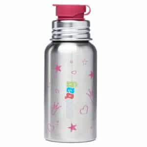 Ergobag Zubehör Pura 500 ml Edelstahl - Trinkflasche Prinzessin