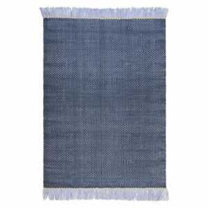 Esprit Handweb-Teppich Casa blau