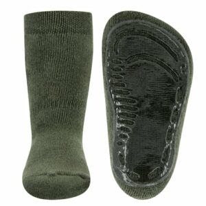 Ewers Stoppersocken Softstep Uni oliv