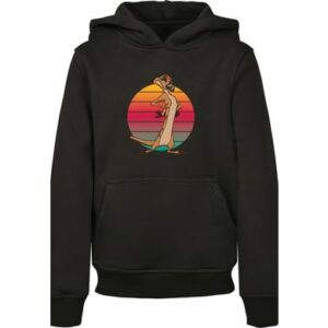 F4NT4STIC Hoodie Disney König der Löwen Timon Sunset schwarz