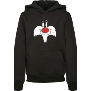 F4NT4STIC Hoodie Looney Tunes Sylvester Big Face schwarz