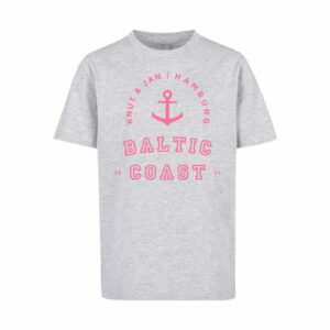 F4NT4STIC T-Shirt Baltic Coast Knut & Jan Hamburg heather grey