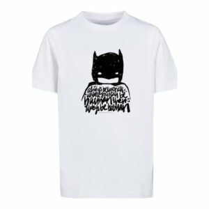 F4NT4STIC T-Shirt DC Comics Batman Always Be Yourself weiß