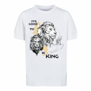F4NT4STIC T-Shirt Disney König der Löwen Movie It's Good To Be King weiß