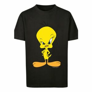 F4NT4STIC T-Shirt Looney Tunes Angry Tweety schwarz