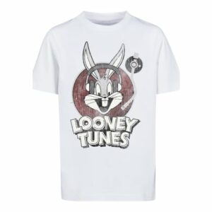 F4NT4STIC T-Shirt T-Shirt 'Looney Tunes Bugs Bunny' weiß