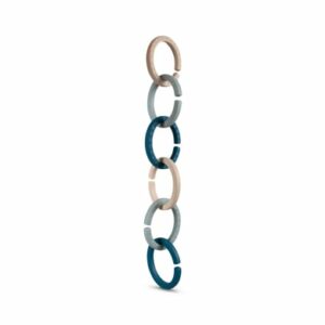 Filibabba Silikon Spielringe - Blue