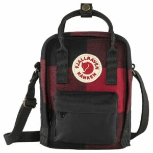 Fjällräven Kånken Re-Wool Sling 2.5 - Umhängetasche 20 cm red-black