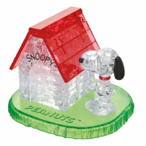 HCM Kinzel Crystal Puzzle Snoopy House Mehrfarbig