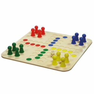 HCM Kinzel Ludo Spiel Mehrfarbig