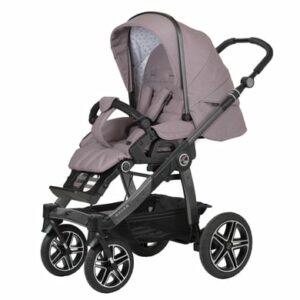 Hartan Kinderwagen Racer GTS mit Handbremse Casual Collection lovely teddy (904) Gestellfarbe platin