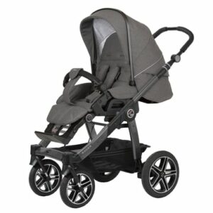 Hartan Kinderwagen Racer GTS mit Handbremse Casual Collection stardust (902) Gestellfarbe platin