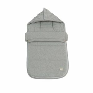 KAISER Sommer Fußsack TIFFY JERSEY light grey