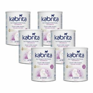 Kabrita Anfangsnahrung Pre auf Ziegenmilchbasis 6x 800 g ab dem 6. Monat