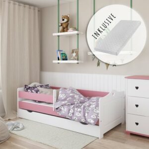 Kids Collective Kinderbett 90x200 mit Matratze