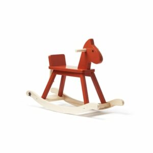 Kids Concept® Schaukelpferd orange-rot Carl Larsson