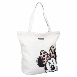 Kidzroom Shopping Tasche Minnie Mouse Just Getting Started Beige