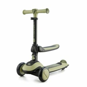 Kinderkraft 2 in 1 Laufrad & Roller Halley Grassland green